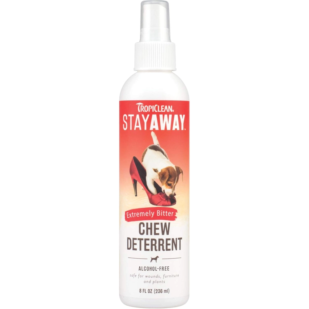 Tropiclean Stay Away Chew Deterrent Spray 