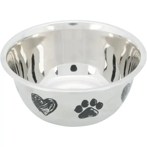 Trixie Stainless Steel Bowl Сердечка