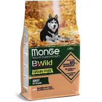 Monge Dog Bwild Grain Free All Breeds Adult Лосось