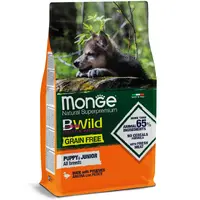 Monge Dog Bwild Grain Free Puppy & Junior Качка