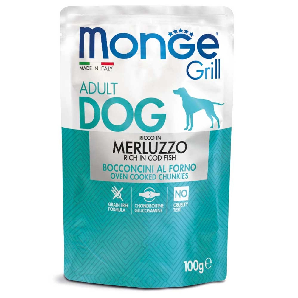 Monge Dog Wet Grill з тріскою 