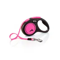 Flexi New Neon S поводок-рулетка для собак до 15 кг (лента 5м)  - фото 4