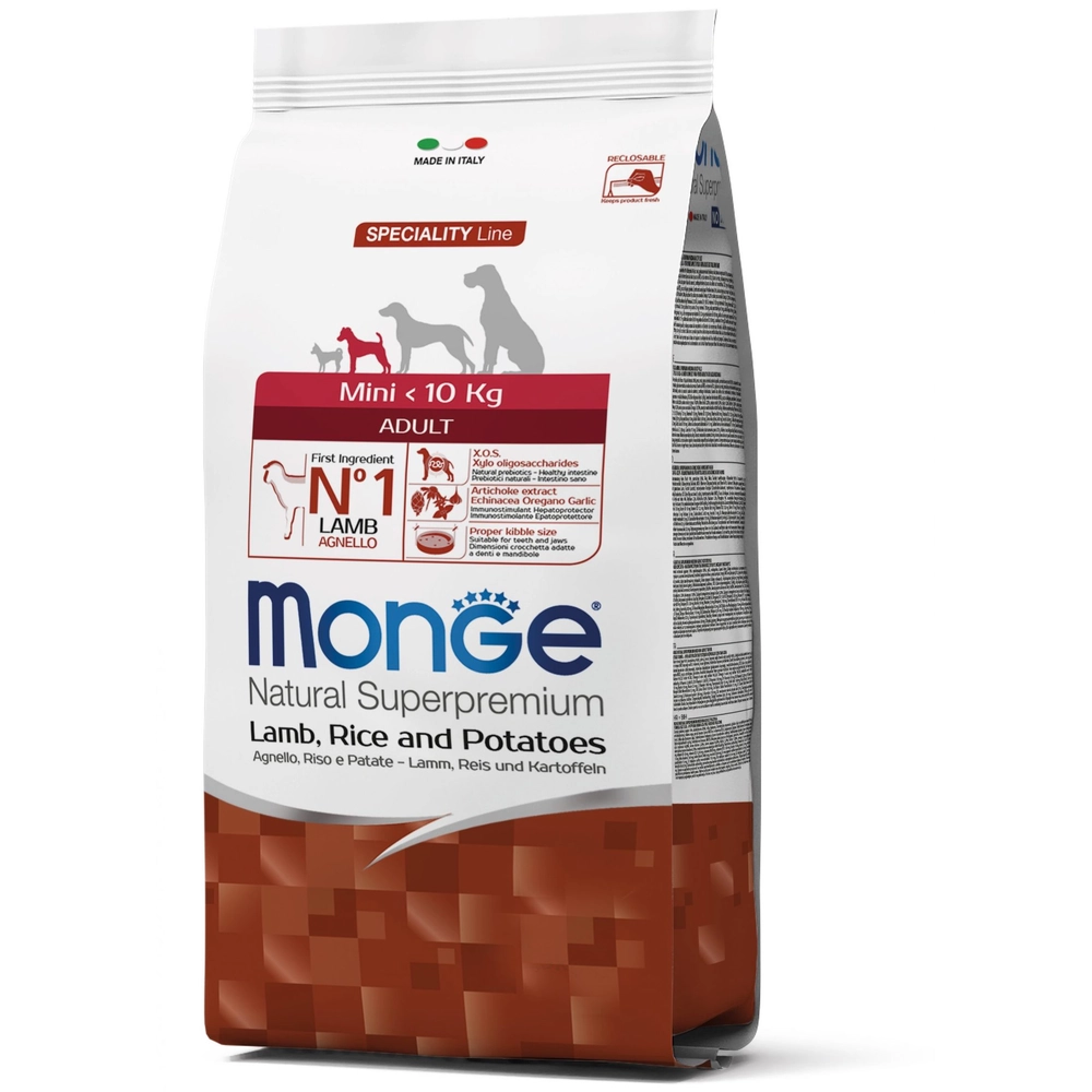 Monge Mini Adult Ягня, рис і картопля  - фото 2