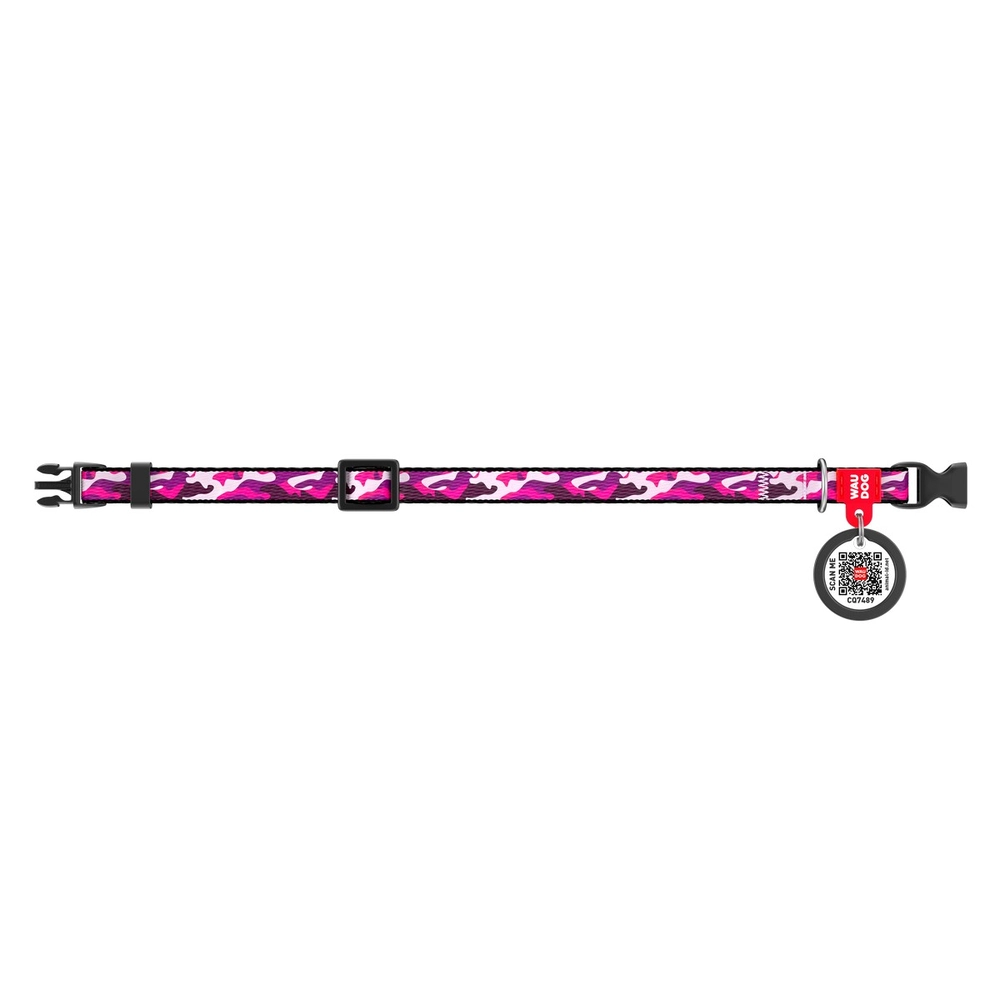 WAUDOG Nylon Collar з QR-паспортом  - фото 2