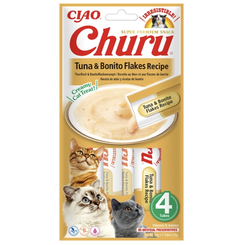 Inaba Churu Tuna & Bonito Flakes 