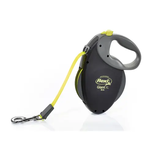 Flexi Giant Neon XL поводок-рулетка для крупных собак от 50 кг (лента 8м)