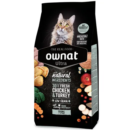 Ownat Ultra Cat Young Chicken & Turkey