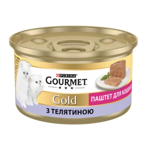 Gourmet Gold Паштет для кошенят з телятиною