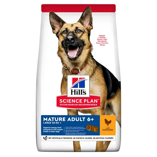 Hills Science Plan Large Breed Mature Adult 6+ Dog Chicken