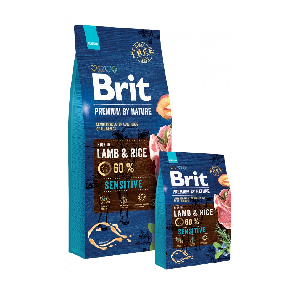 Brit Premium Sensitive Lamb  - фото 2