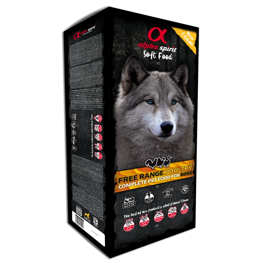 Alpha Spirit Semimoist Free Range Poultry 
