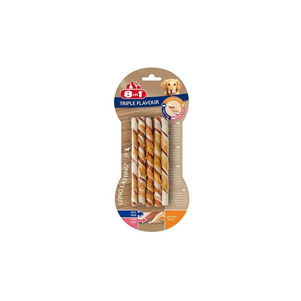 8in1 Triple Flavour Плетені палички 