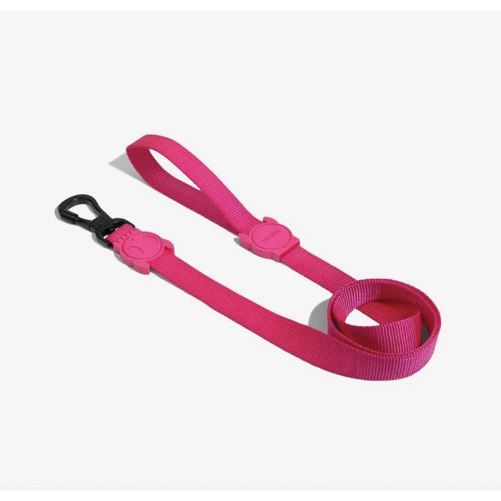 Zee.Dog Pink Led Leash 