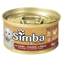 Monge Simba Cat Mousse з курячими серцями та печінкою