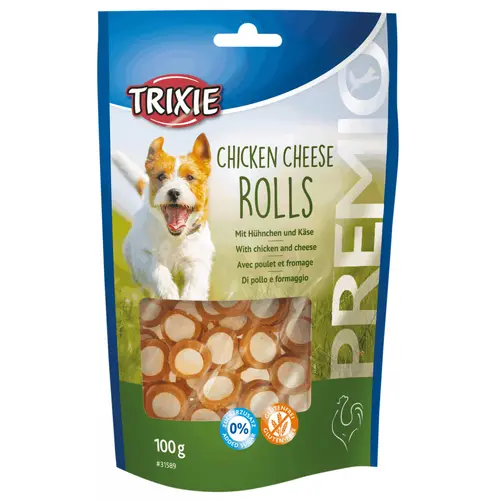 Trixie Premio Chicken Cheese Rolls