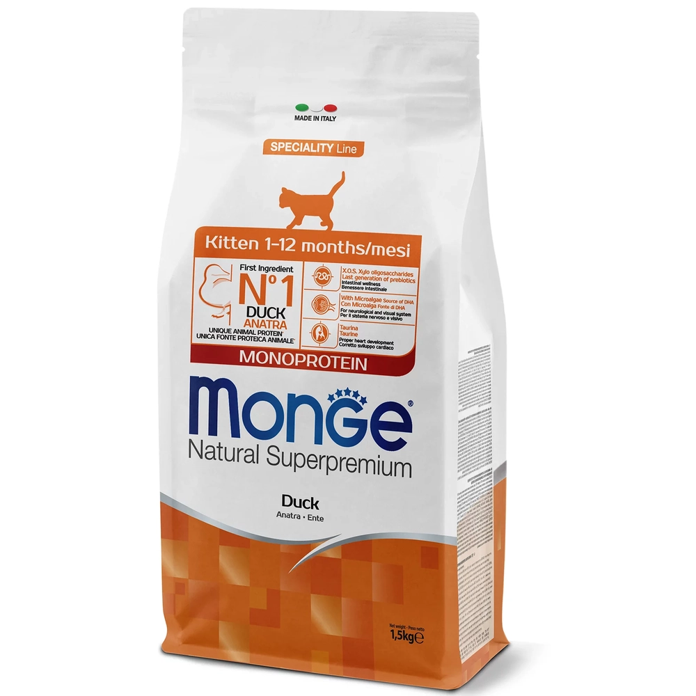 Monge Monoprotein Kitten Качка 