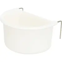 Trixie Set of Hanging Bowls with Wire Holder  - фото 5