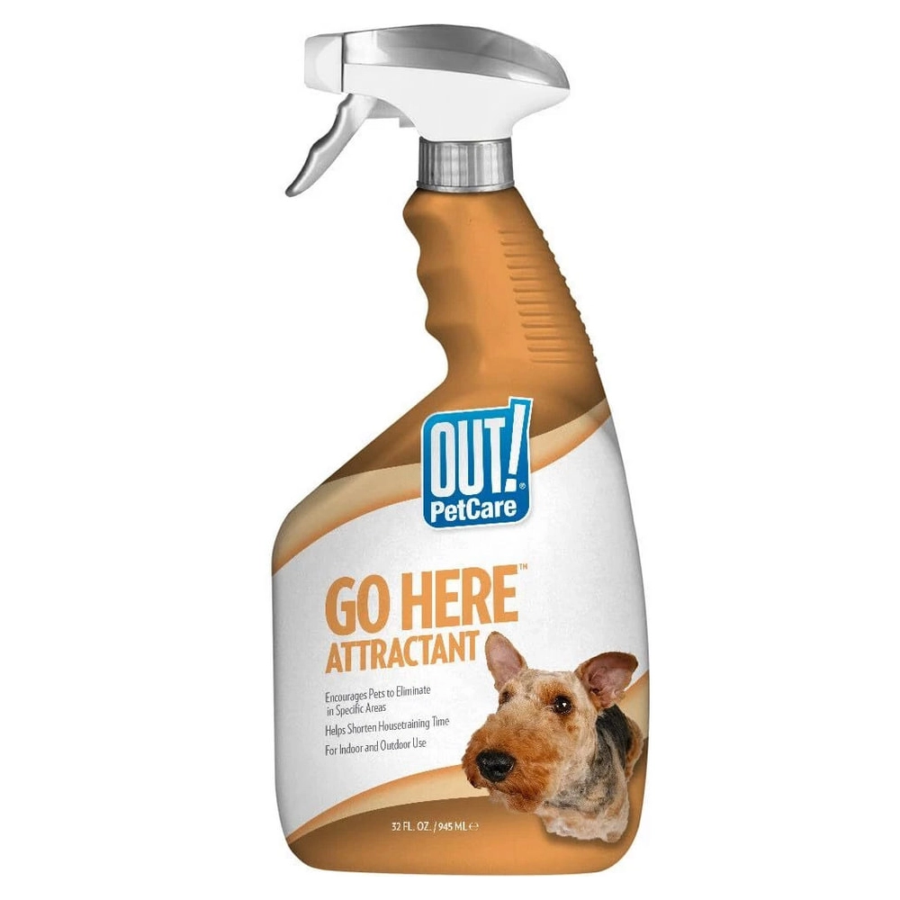 OUT! Pet Care Go Here Attractant Spray 