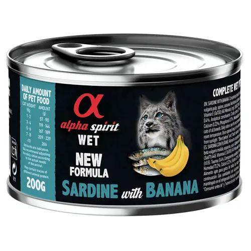 Alpha Spirit Sardine with Banana
