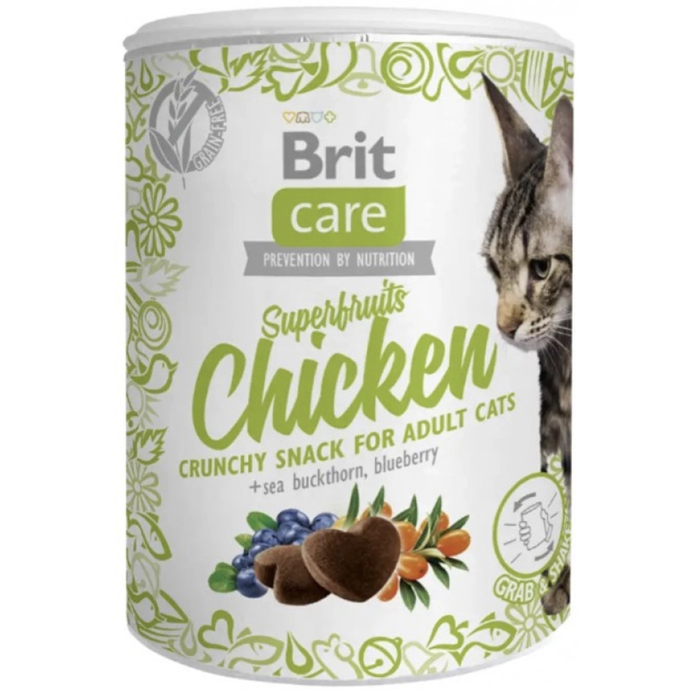 Brit Care Cat Snack Superfruits Chicken 