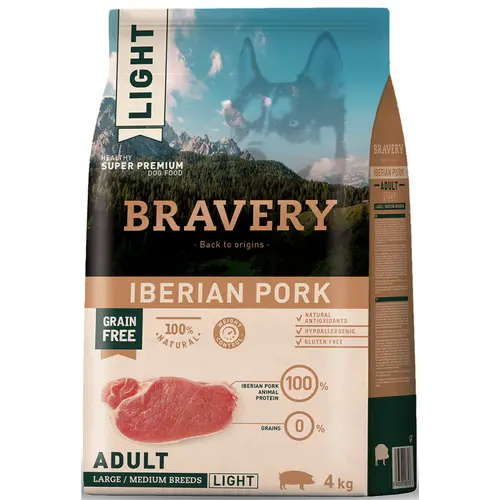 Bravery Adult Large & Medium Iberian Pork Light