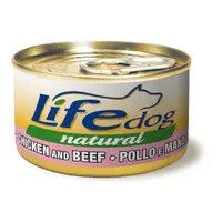 Life Dog Natural Курка з яловичиною 
