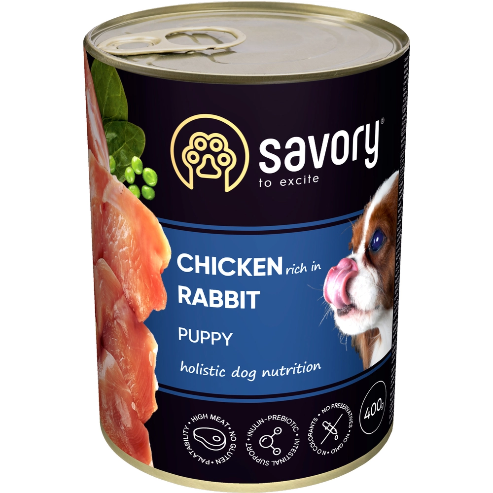 Savory Puppy з кроликом та куркою  - фото 3