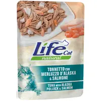 Life Cat Natural Тунець з тріскою і лососем