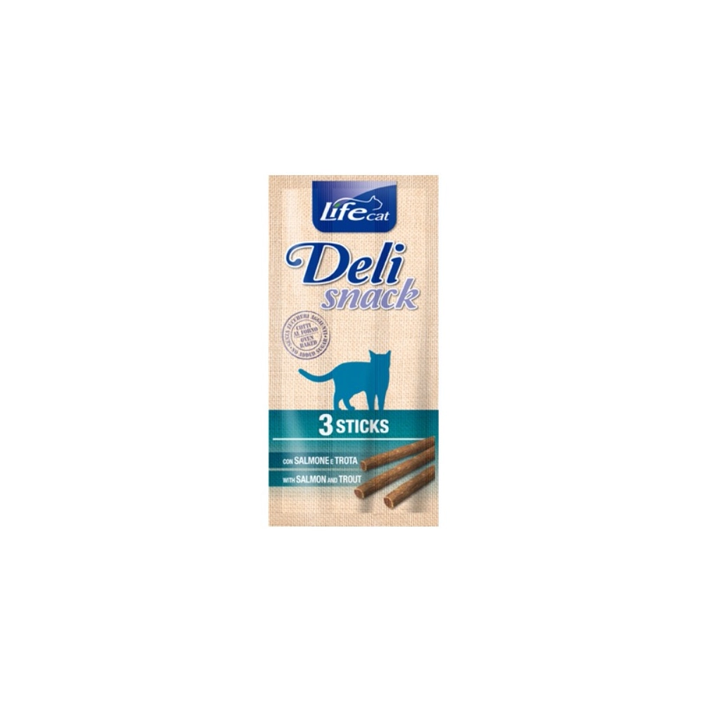 Life Cat Deli Snack Лосось із фореллю 