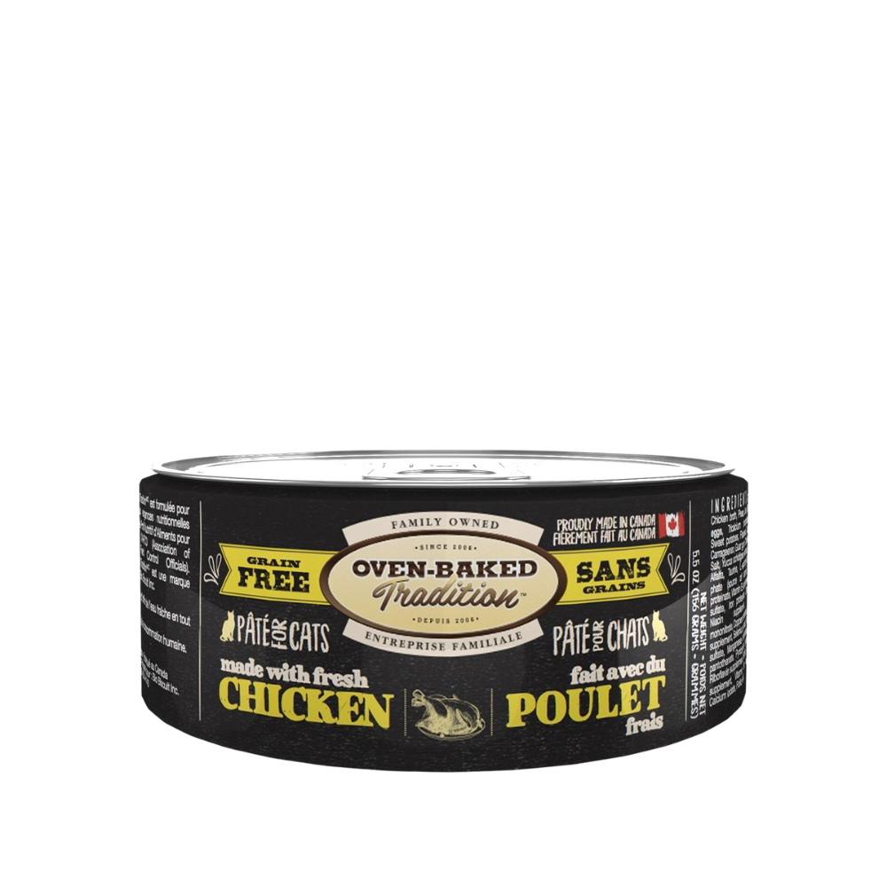 Oven-Baked Tradition Grain-Free Pate Cat з куркою 