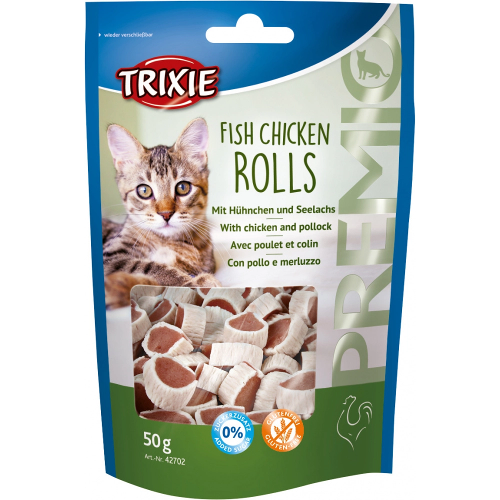 Trixie Premio Fish Chicken Rolls 