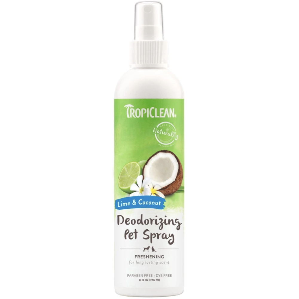Tropiclean Lime & Coconut Deodorizing Pet Spray 