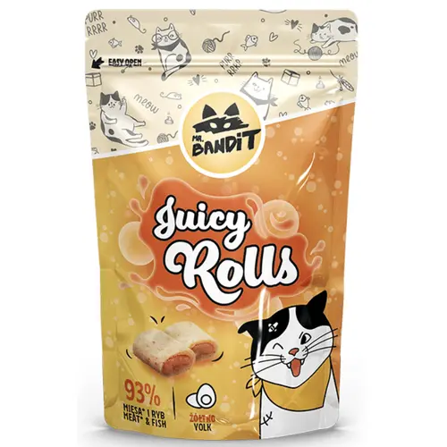 Mr.Bandit Cat Juicy Rolls Yolk