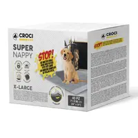 Croci Super Nappy Large Пелюшки для собак з активованим вугіллям 71х86 см