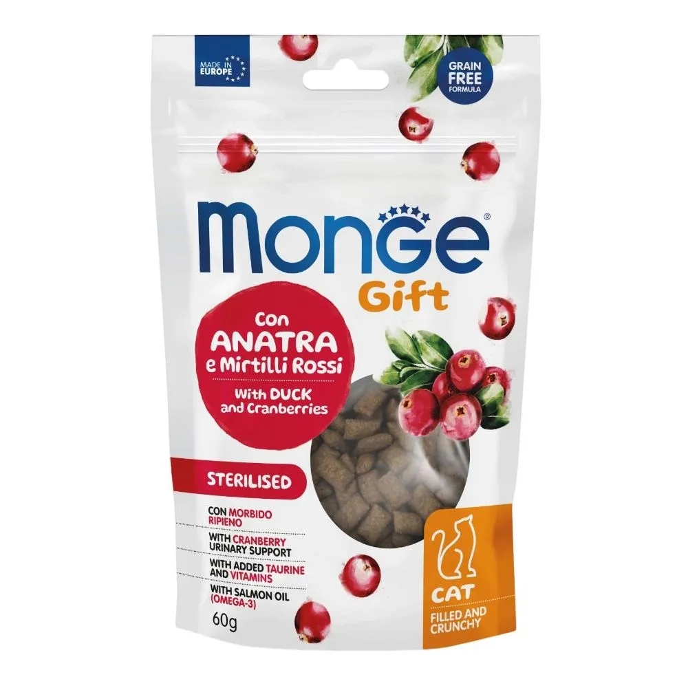 Monge Gift Cat Sterilsed Качка та журавлина 