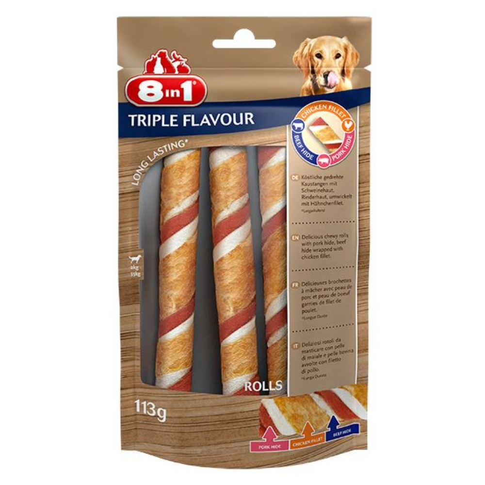 8in1 Triple Flavour Трубочки 