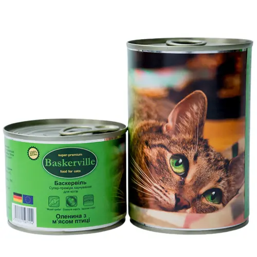 Baskerville Cat Оленина с мясом курицы