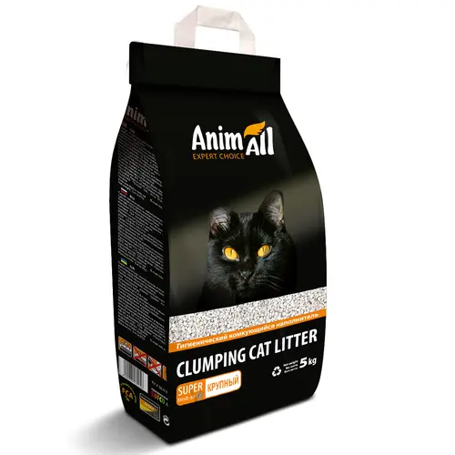 AnimAll Clumping Cat Litter Крупная фракция