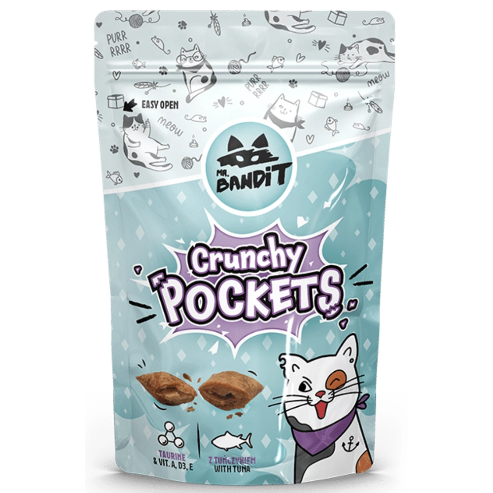 Mr.Bandit Cat Crunchy Pockets Tuna 