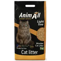 AnimAll Light Tree Wooden Cat Litter