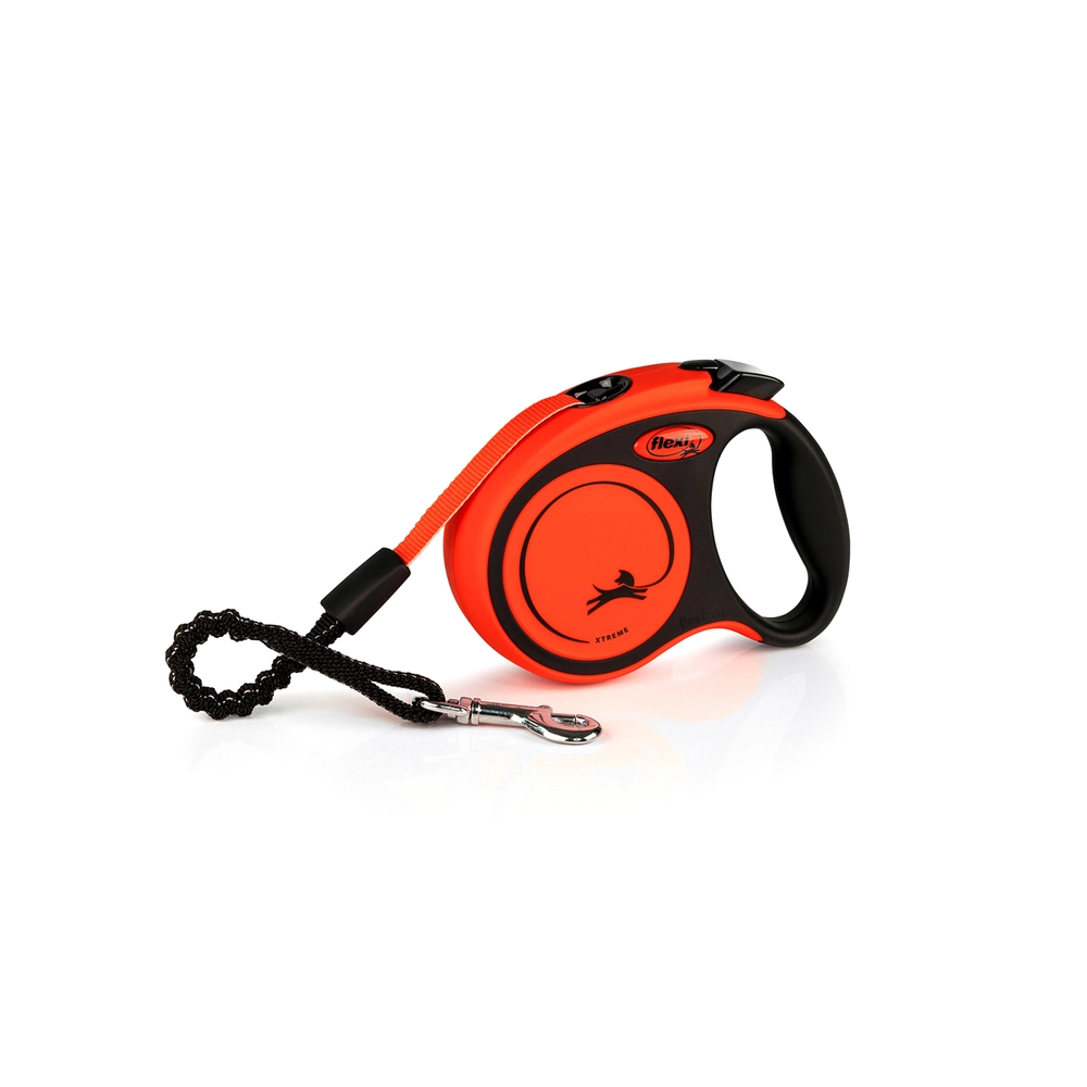 Flexi Xtreme XS поводок-рулетка с амортизатором для собак до 15кг (лента 3м) 