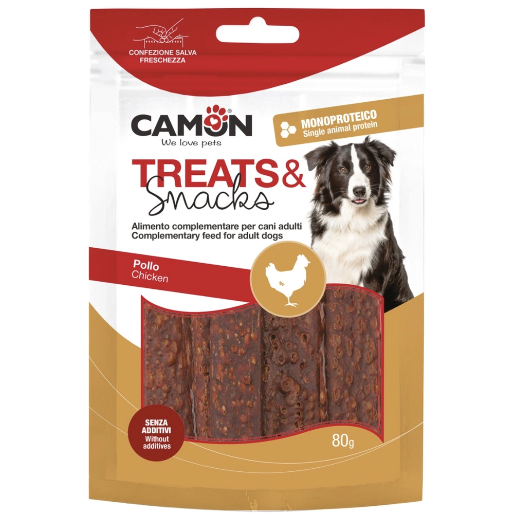 Camon Treats & Snacks Puffed Chicken Jerky 