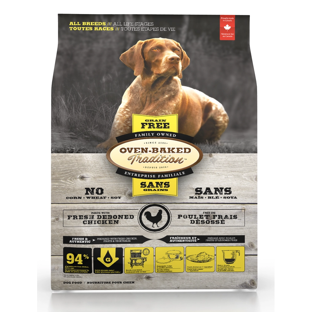 Oven-Baked Tradition Grain-Free Dog з куркою 
