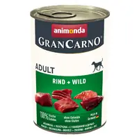 Animonda GranCarno Adult Beef + Game 