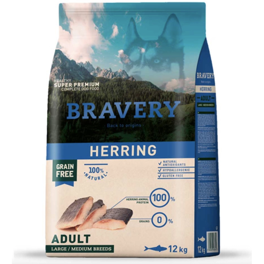Bravery Adult Large & Medium Herring 