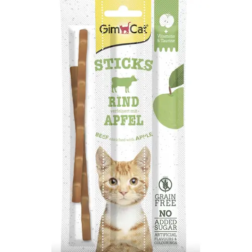 GimCat Superfood Duo-Sticks Яловичина та яблука