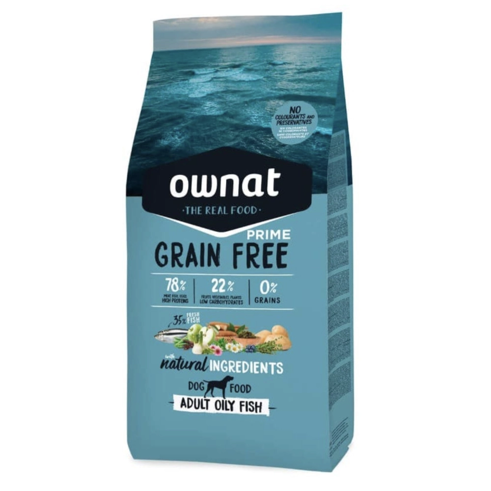 Ownat Grain Free Prime Adult Oily Fish 