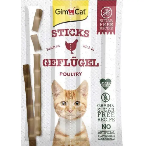 GimCat Sticks с птицей