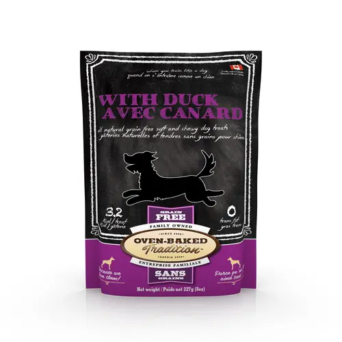 Oven-Baked Tradition Dog Treats з качкою