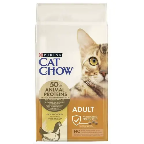 CAT CHOW Adult с курицей 